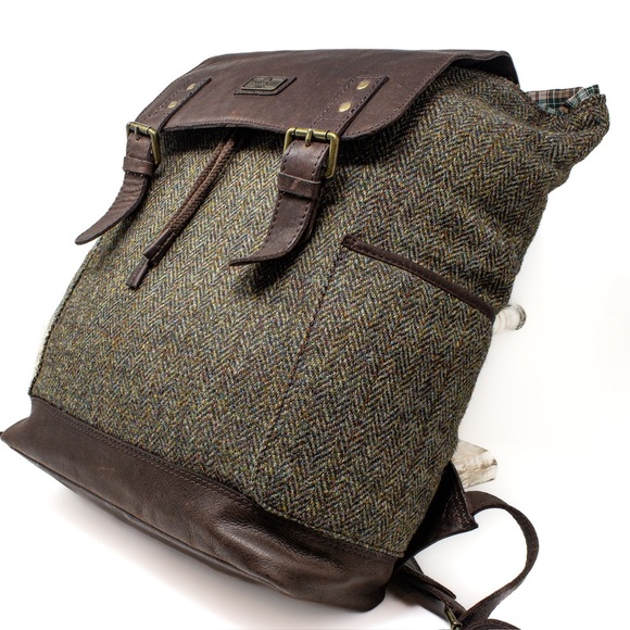 Other - Brown and Green Men's Backpack